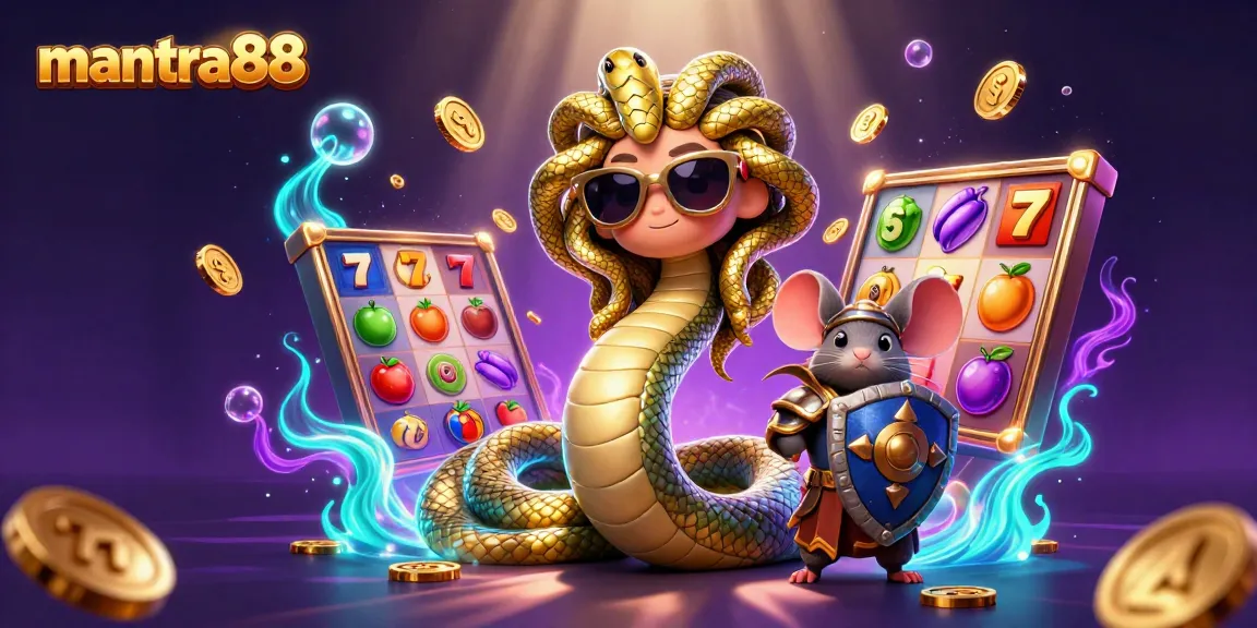 Experience thrilling wins with mantra88's friendly Medusa and jackpot games.
