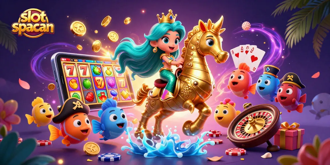 Engage in the exciting slot spaceman adventure with vibrant 3D characters and game elements bursting with energy.