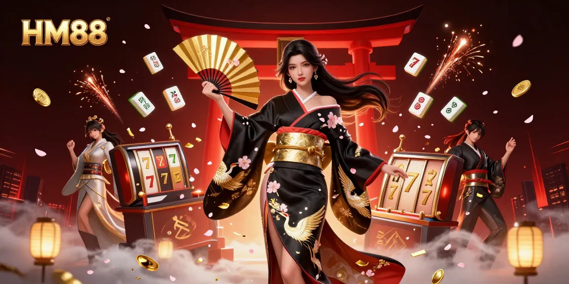 Experience the immersive gaming world of HM88 with vibrant visuals and engaging slot elements.