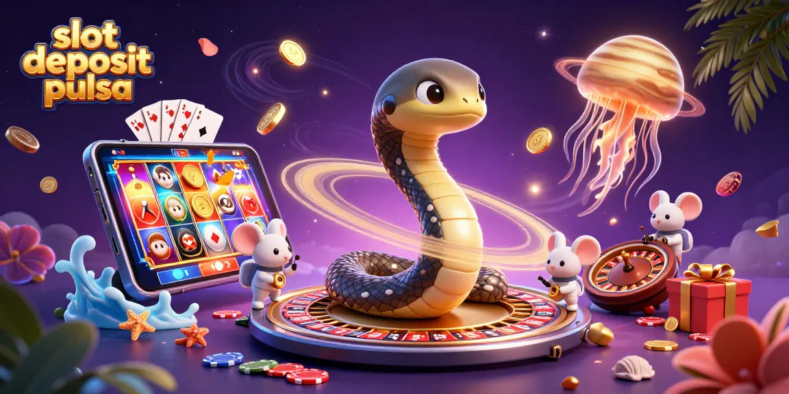 Menangkan slot deposit pulsa dengan tempat permainan yang menarik dan penuh warna di galaksi.