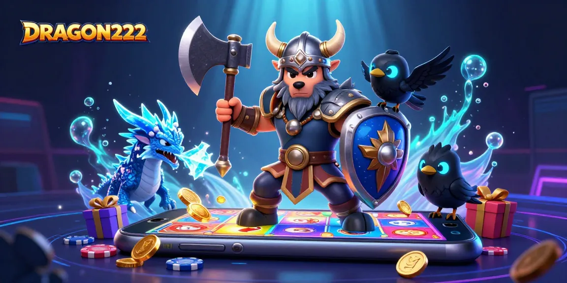 Spin to win exciting rewards with DRAGON222, featuring immersive slot games and dynamic visuals.