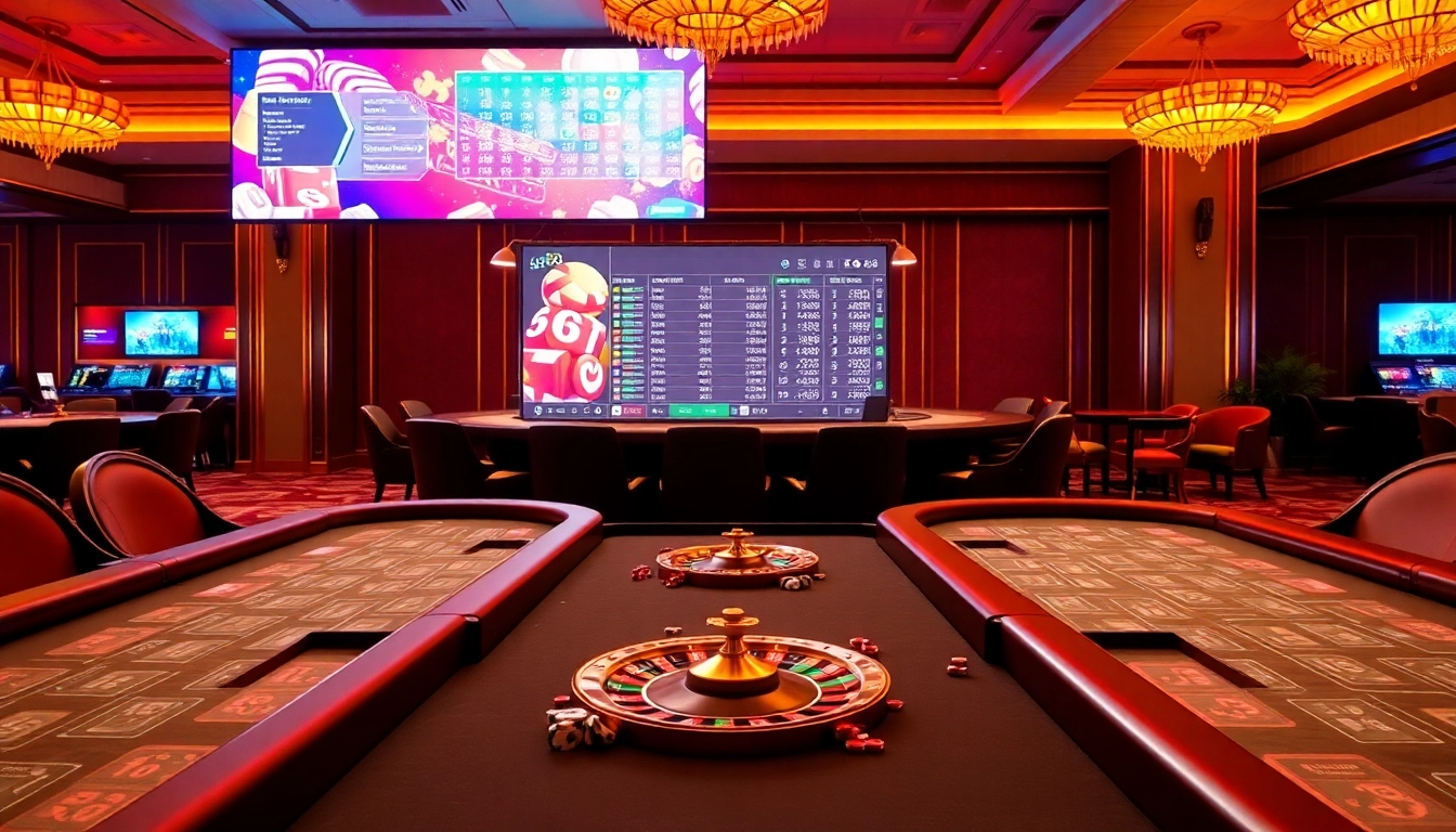 Experience the excitement at nhà cái gg88 with vibrant casino tables and online gambling thrills.