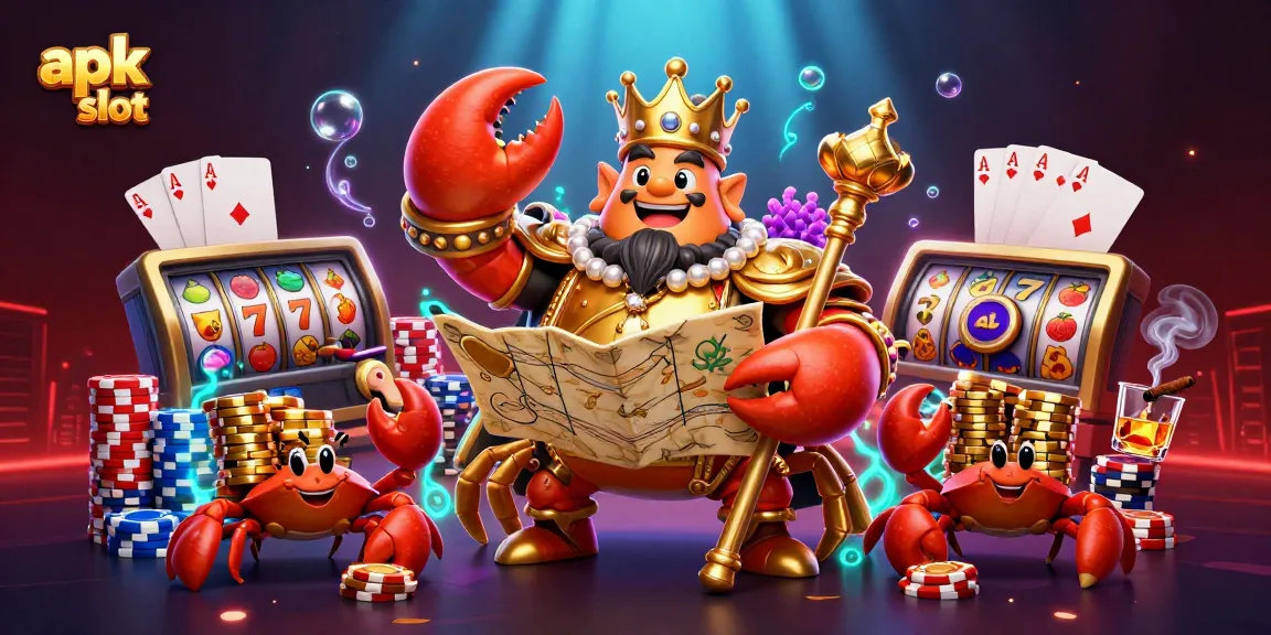 Menangkan apk slot dengan gambar ilustrasi kasino yang menarik dan berwarna-warni.