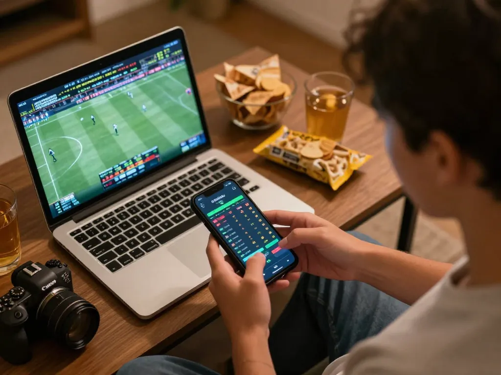 Experience thrilling sports betting with 92slot through an engaging at-home setup.