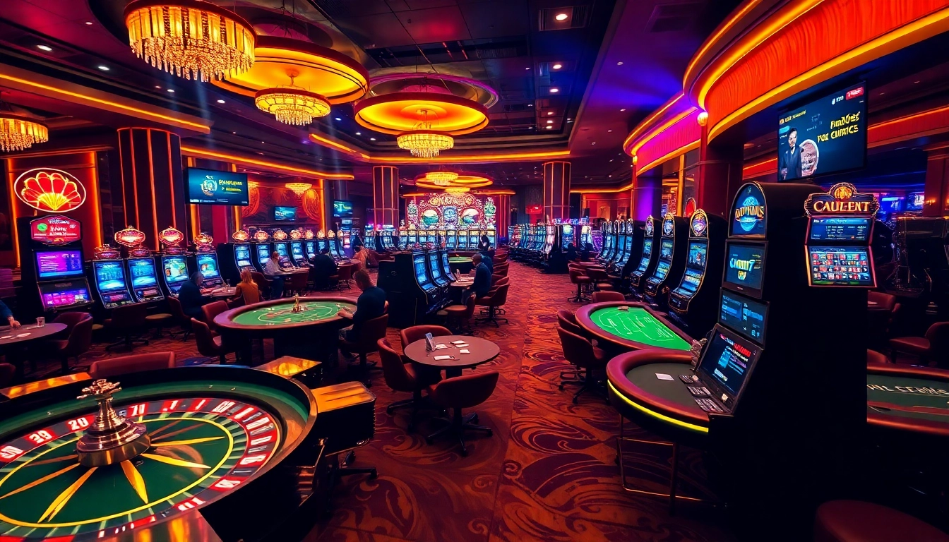 Experience the thrill of shbet là gì in a luxurious casino setting with diverse gaming options.