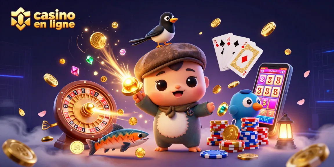 Jouer à des jeux de casino en ligne avec "casino en ligne" de manière amusante et colorée