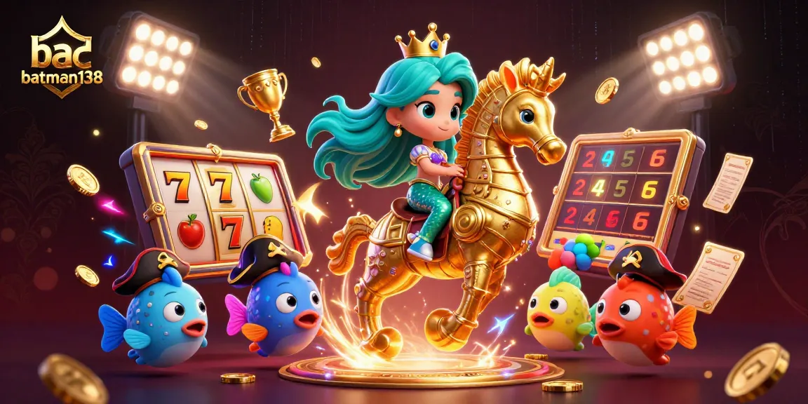 Menang di batman138 dengan simbol slot yang menarik dan karakter kucing kartun dalam petualangan judi