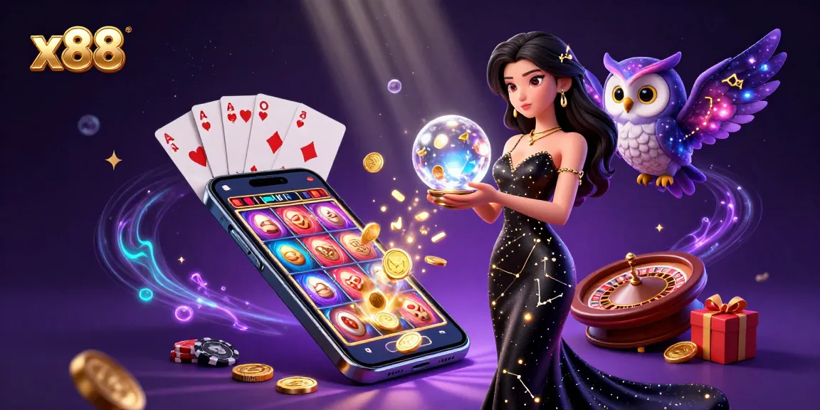 Experience the thrill of x88 with vibrant slot games and dazzling casino elements!