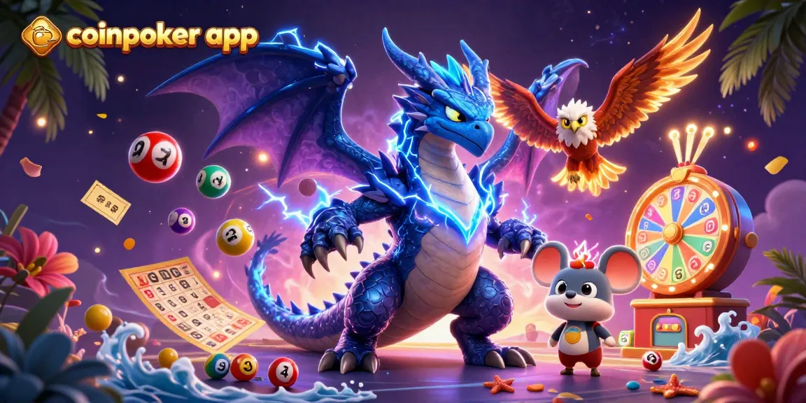 Gioca con la coinpoker app e vinci premi straordinari tra personaggi magici e palline della lotteria.