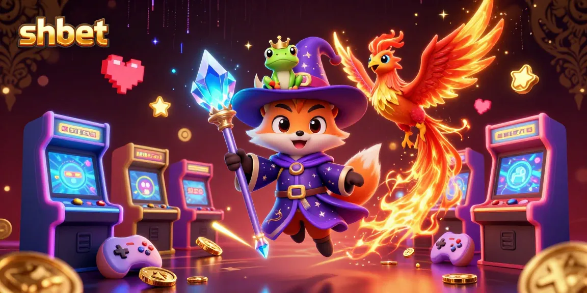 Experience the magic of shbet with a vibrant 3D illustration showcasing enchanting casino adventure.