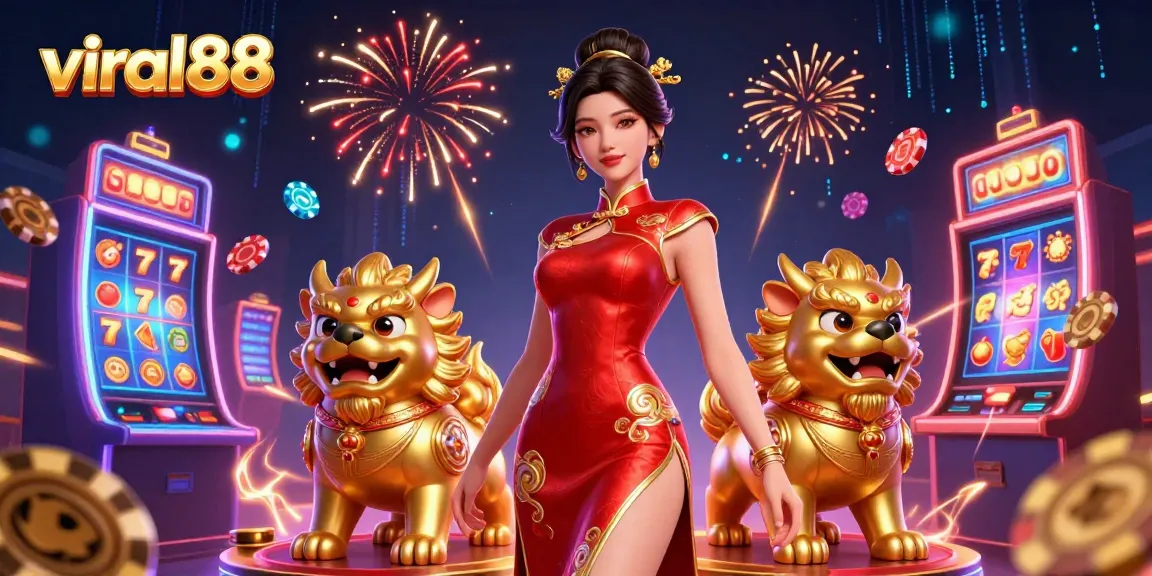 Experience jackpot thrills with viral88 as luck unfolds in this vibrant casino scene.