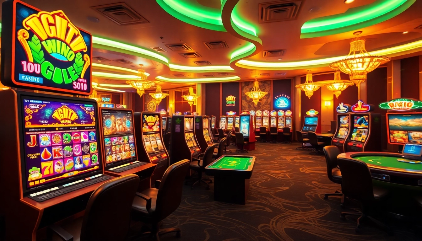 Engaging online casino scene highlighting GG88 COM's vibrant gaming interface and trustworthiness.