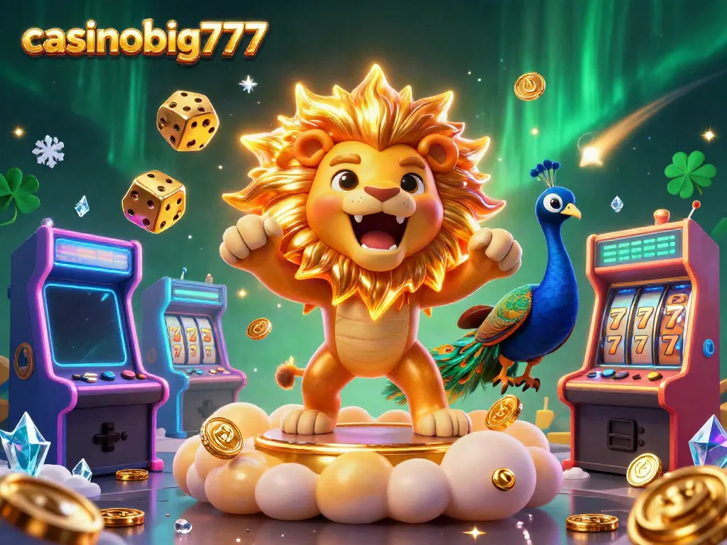 Win big at casinobig777 with thrilling slot machines and dynamic gaming elements in a vibrant digital scene.