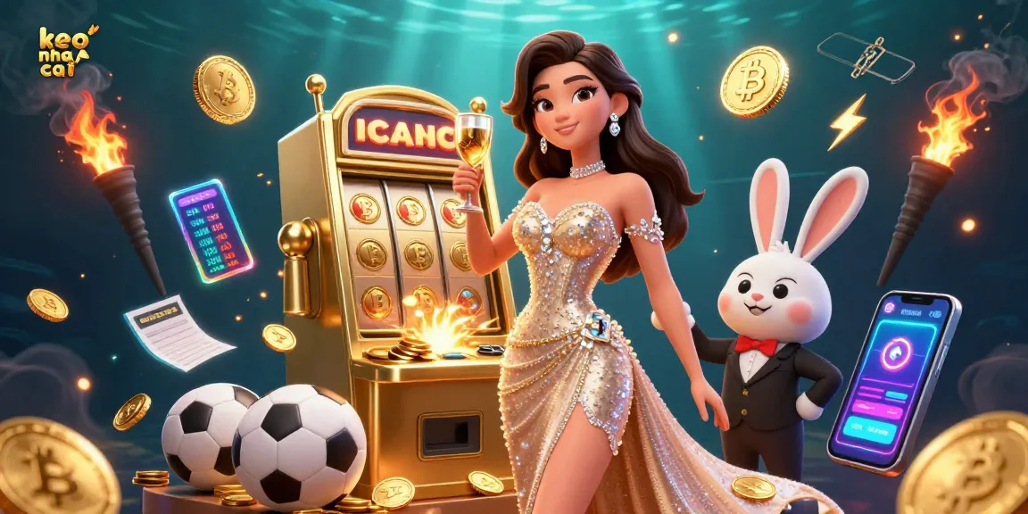 Place winning bets with keo nha cai while enjoying an exciting sports-themed casino scene.