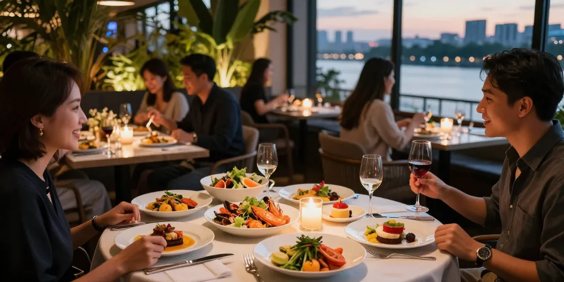 Delicious ROKOK88 menu items showcased in an elegant dining setting at River City Restaurant.
