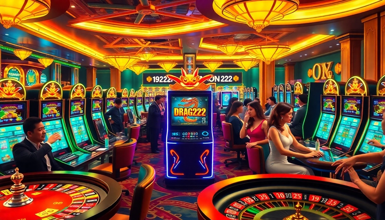 Experience thrilling wins at the DRAGON222 slot with vibrant casino gaming action.