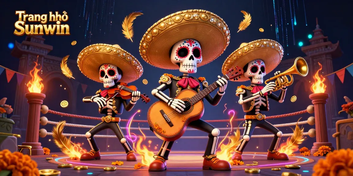Engage with the exciting Trang chủ Sunwin gaming experience featuring a lively mariachi band.