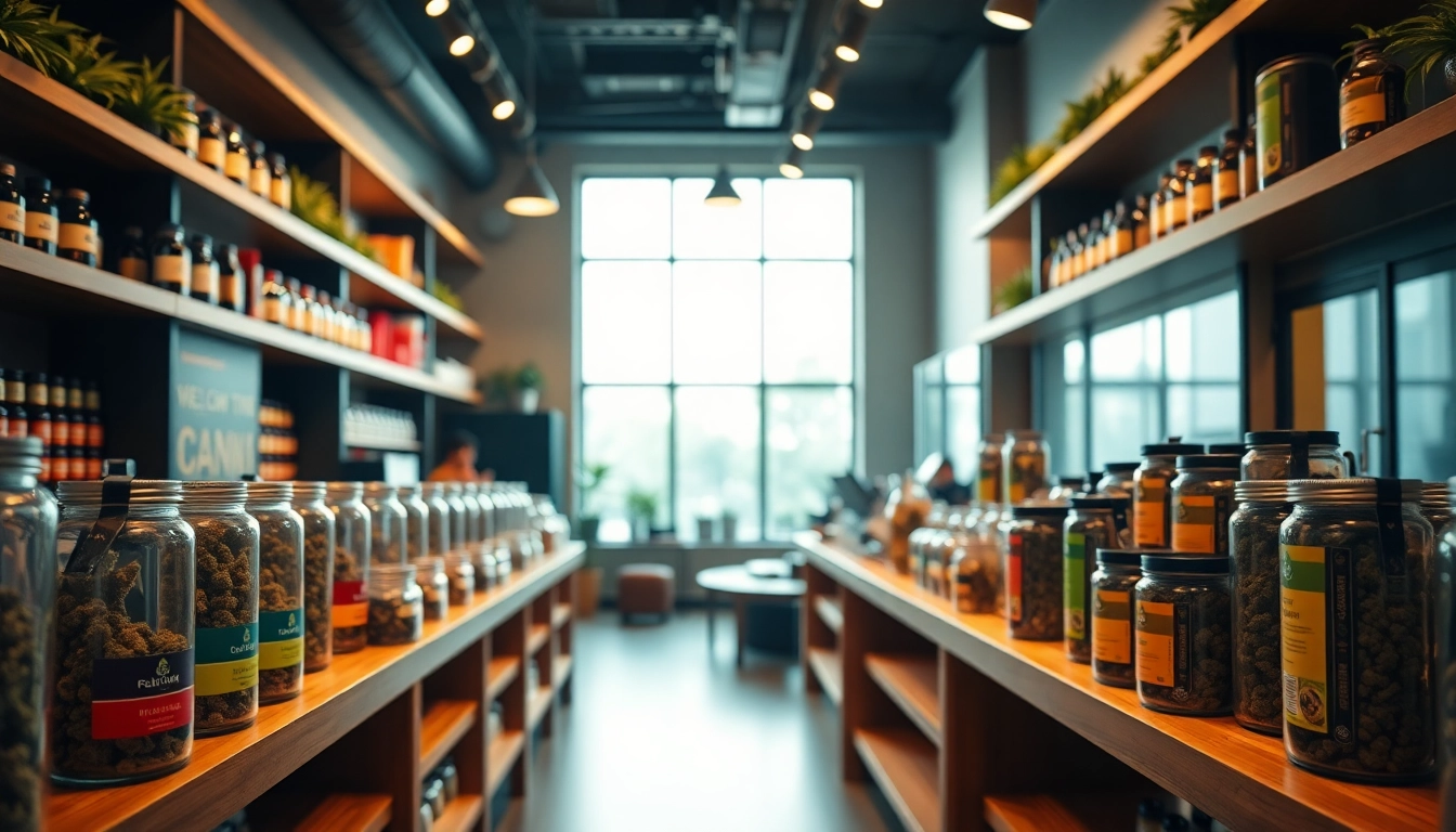 Discover a variety of premium cannabis products at a vibrant Weed Store.