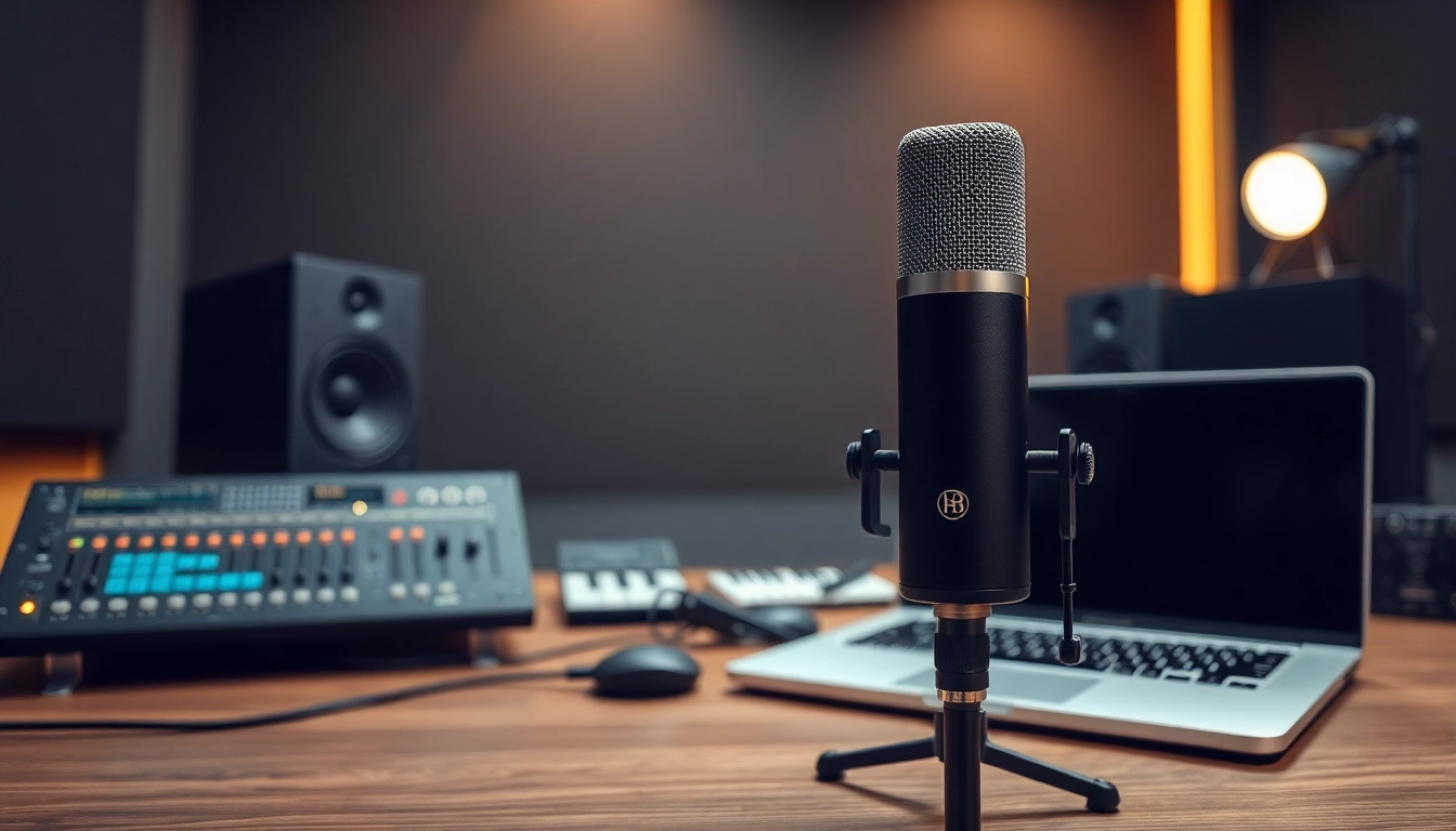 MV 88 microphone featured in a modern recording studio, showcasing innovation and professional audio quality.