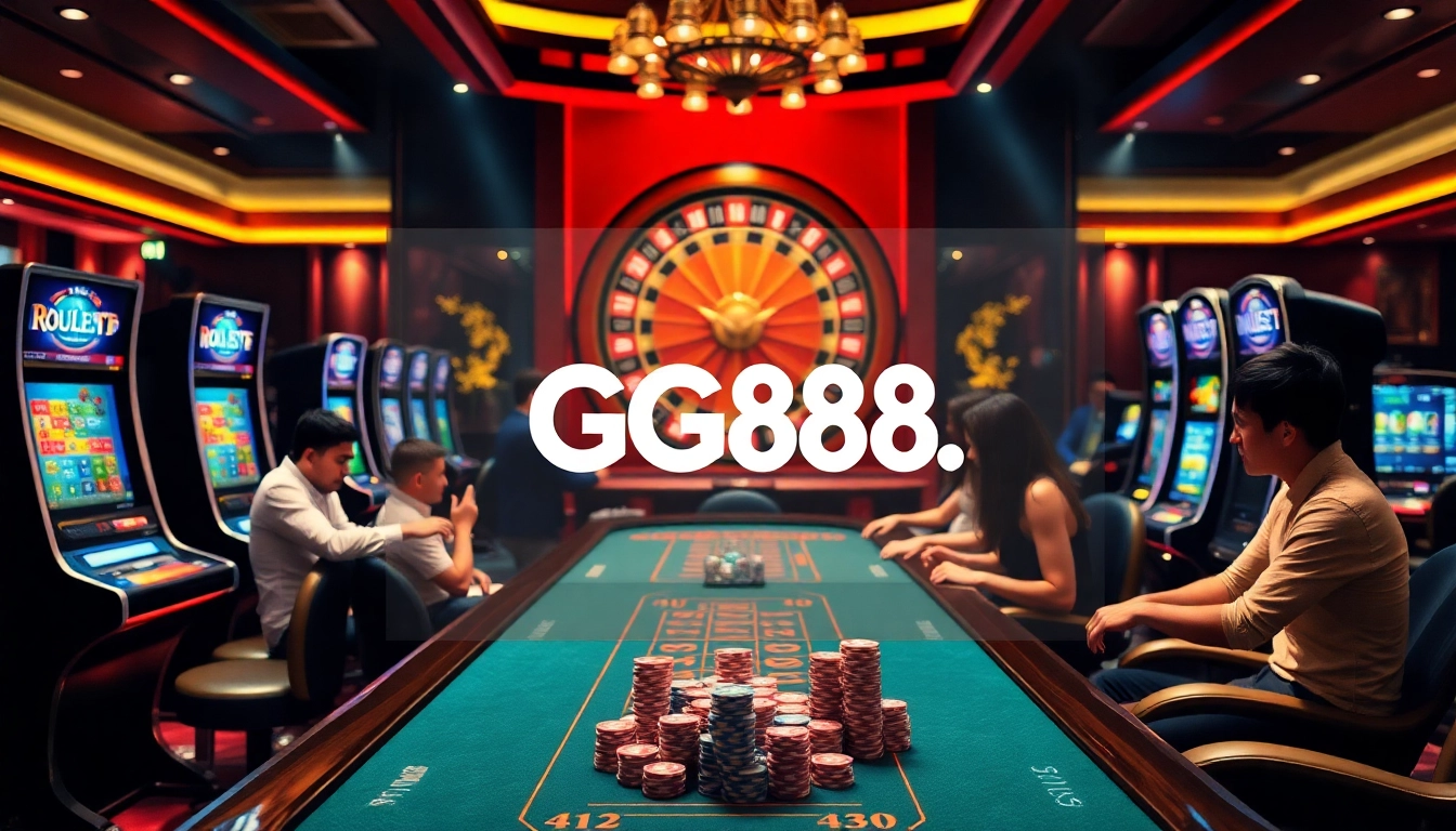 Experience thrilling games at https://gg88.pizza/ with an exciting casino atmosphere featuring slots and poker.