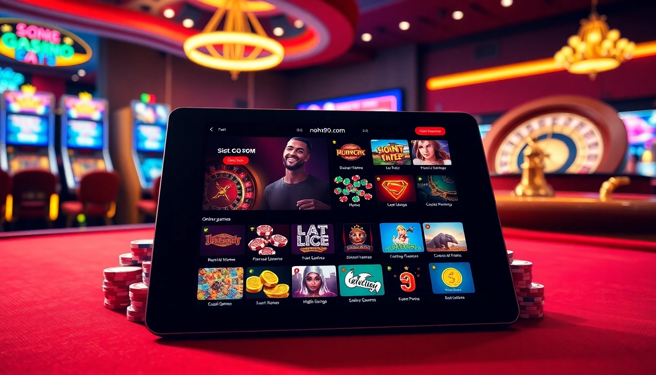 Experience thrilling gameplay at nohu90 com with vibrant gaming tables and exciting slot machines.