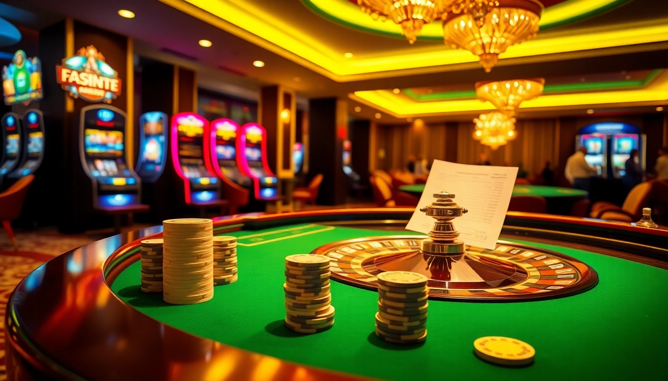 Experience the thrill of mg188 in a luxurious casino setting with exciting games and vibrant action.