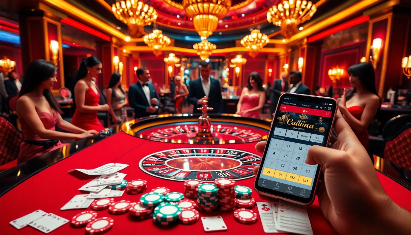 Experience excitement and luxury at rr88.com with a vibrant casino scene featuring roulette and poker.