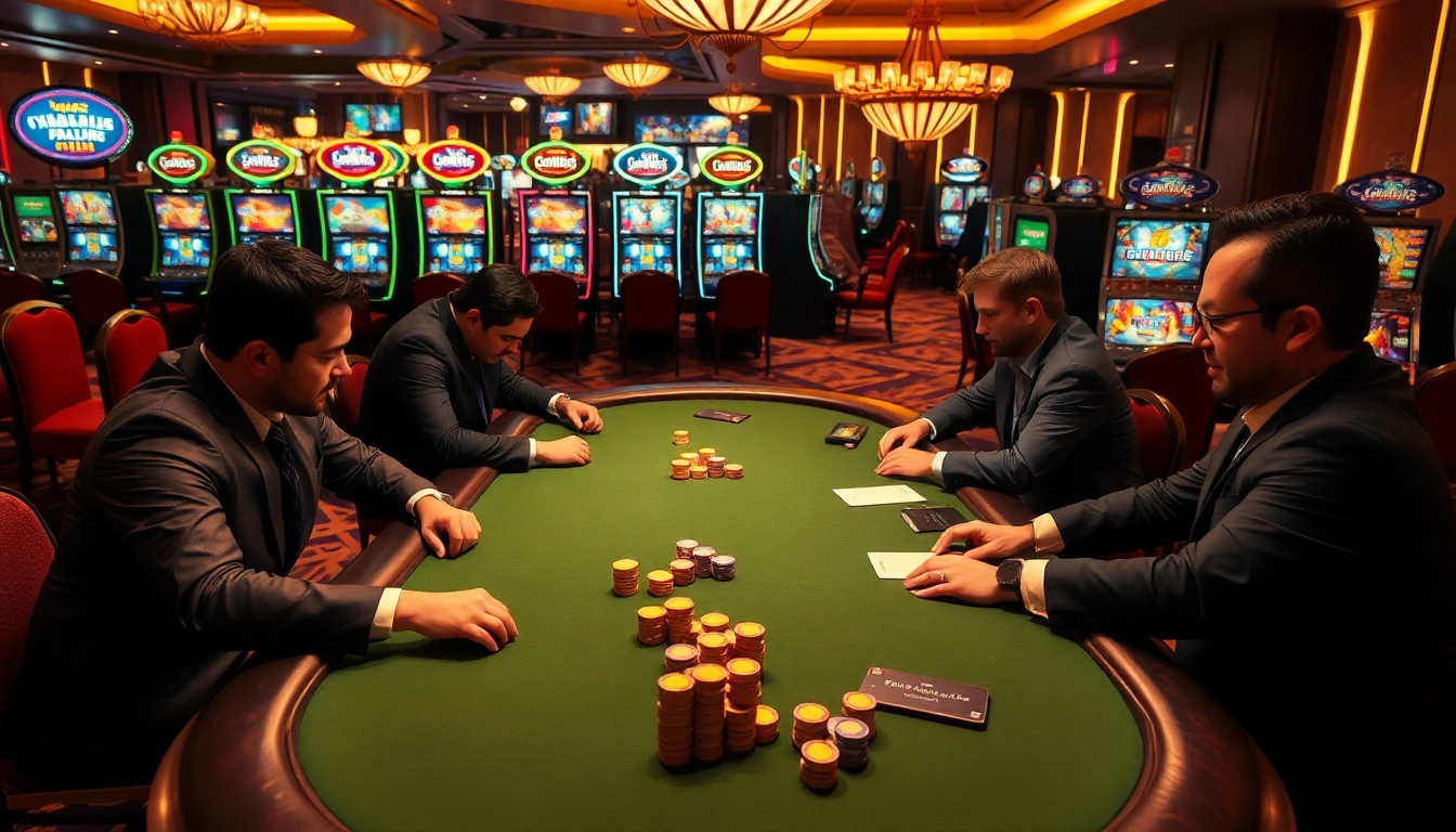 Experience thrilling poker action at tg88.com with our exciting casino games and vibrant atmosphere.