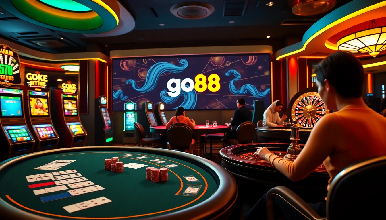 Experience the thrill of go88 with exciting casino games and vibrant gameplay.