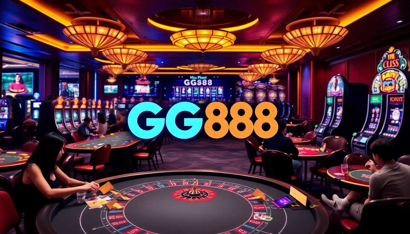 Experience thrilling games at https://gg88.christmas/ with exciting casino tables and vibrant slot machines.