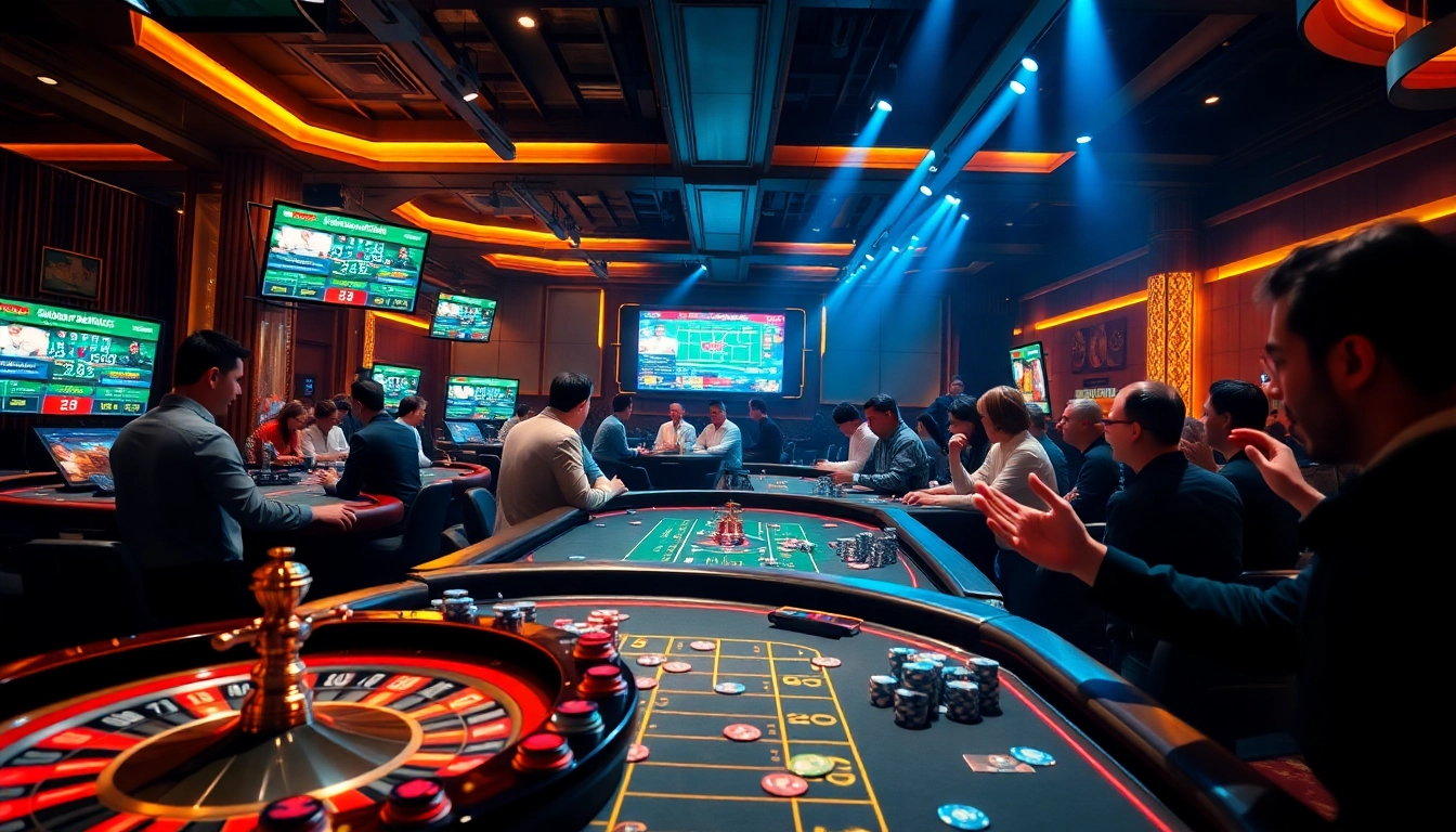 Socolive2.cv offers thrilling live sports betting experiences, showcasing vibrant casino tables and interactive live scores.