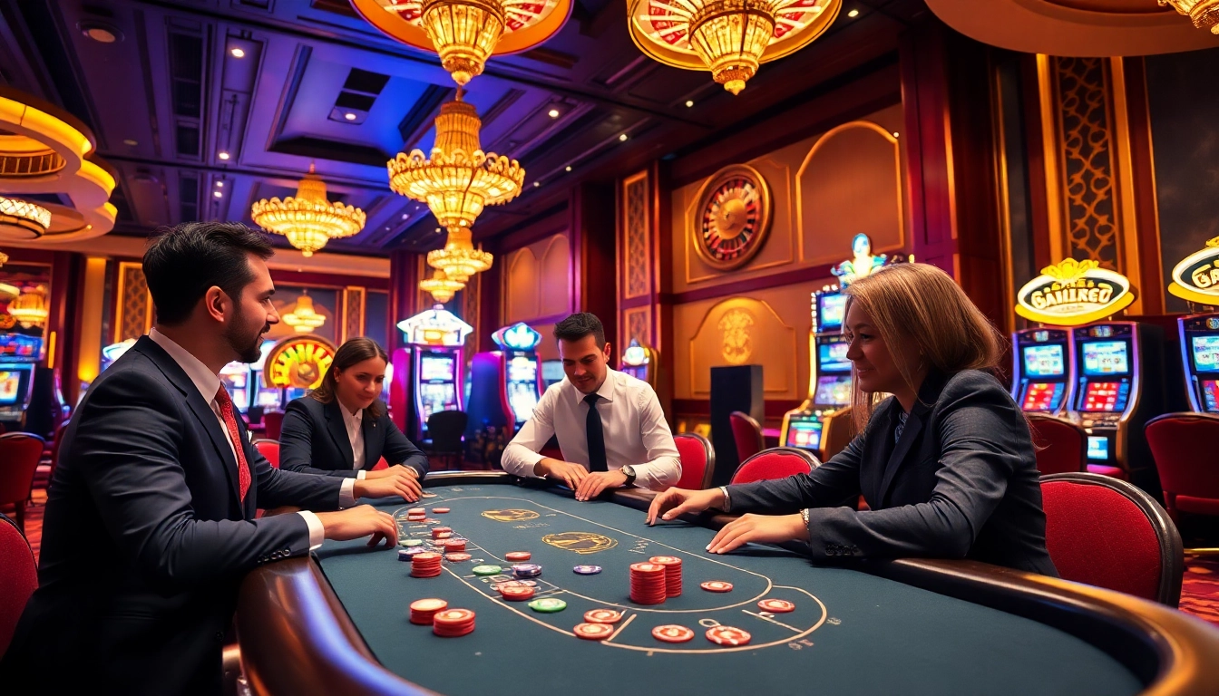Engage in the exhilarating experience of MB66 with vibrant casino games and stylish players.